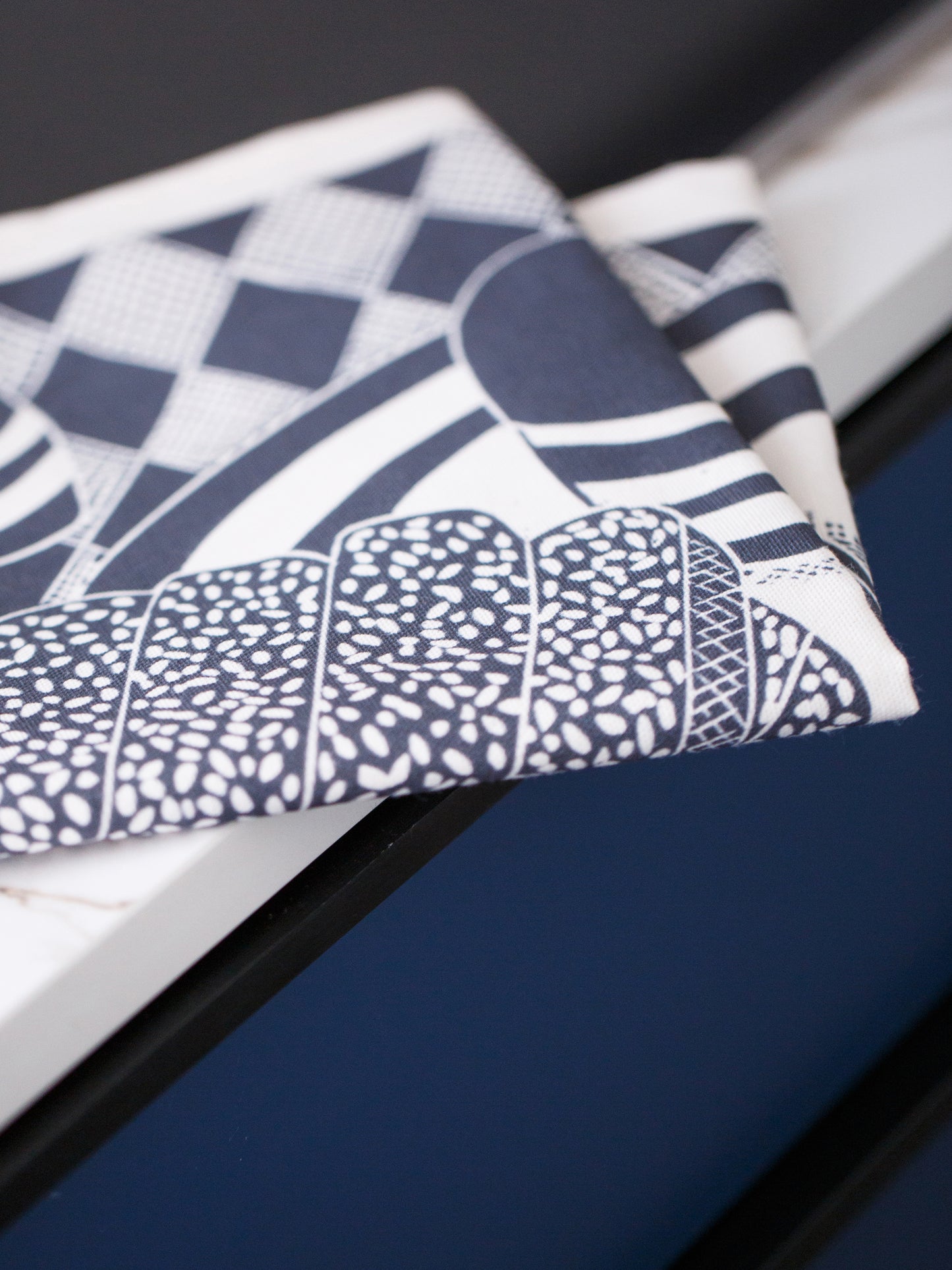 Lino Print Tea Towel | Lino Lord