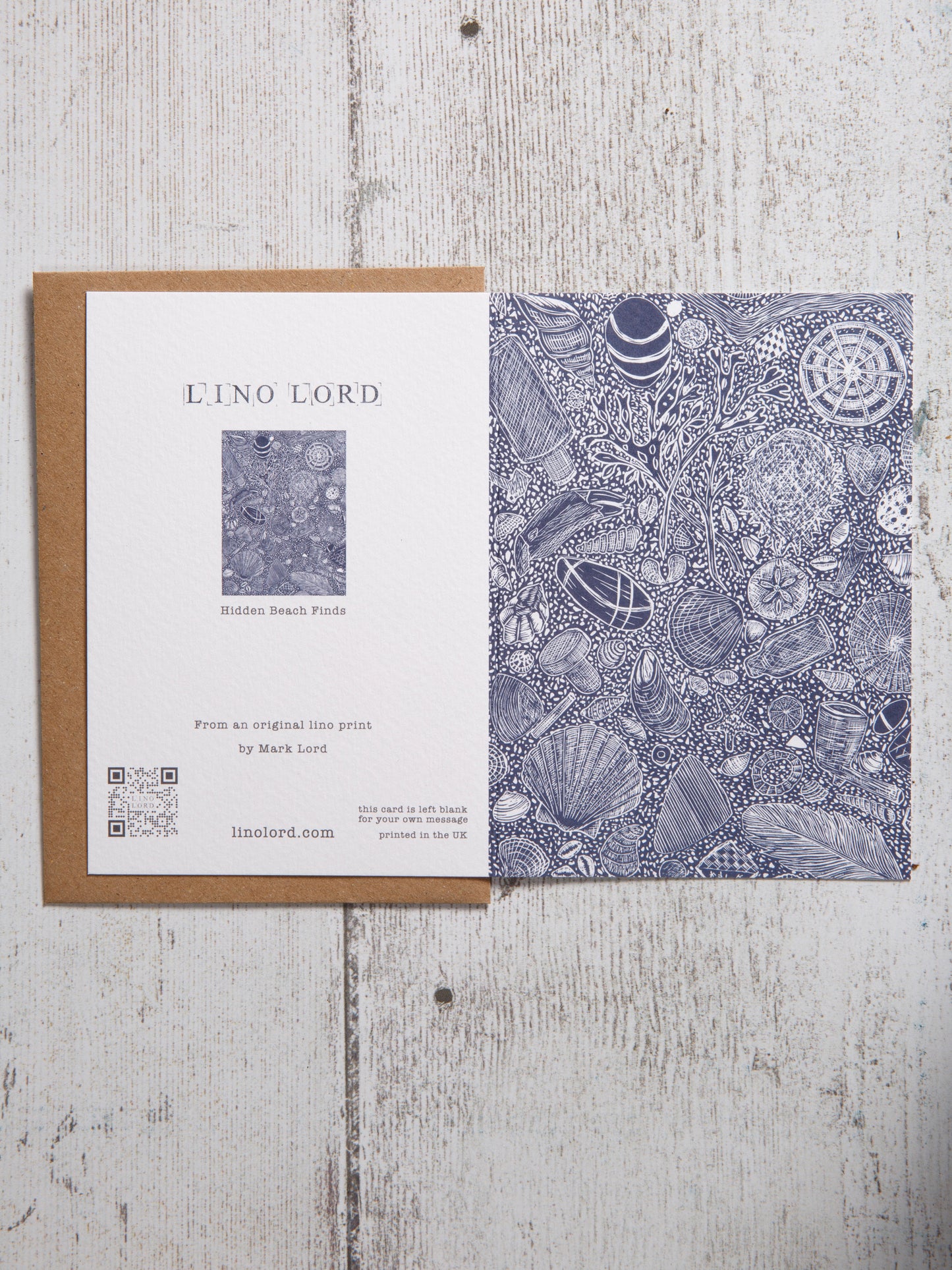 Hidden Beach Finds A6 Greeting Card