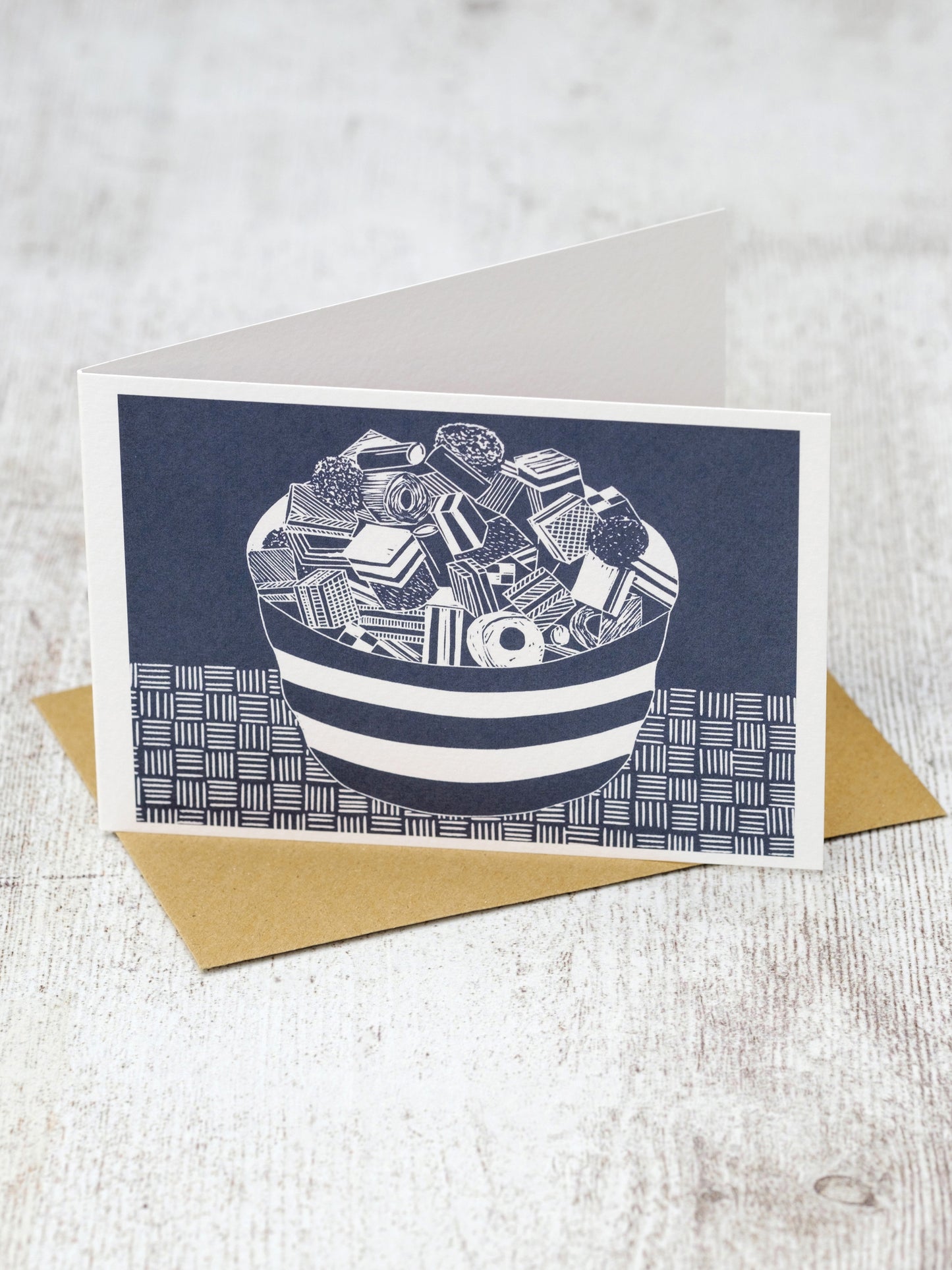 Liquorice Allsorts A6 Greeting Card