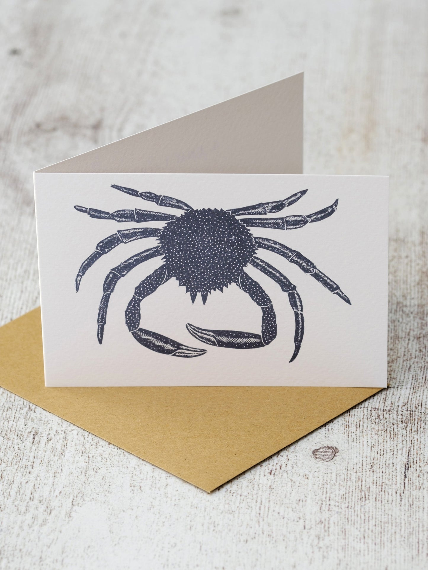 Spider Crab A5 Greeting Card