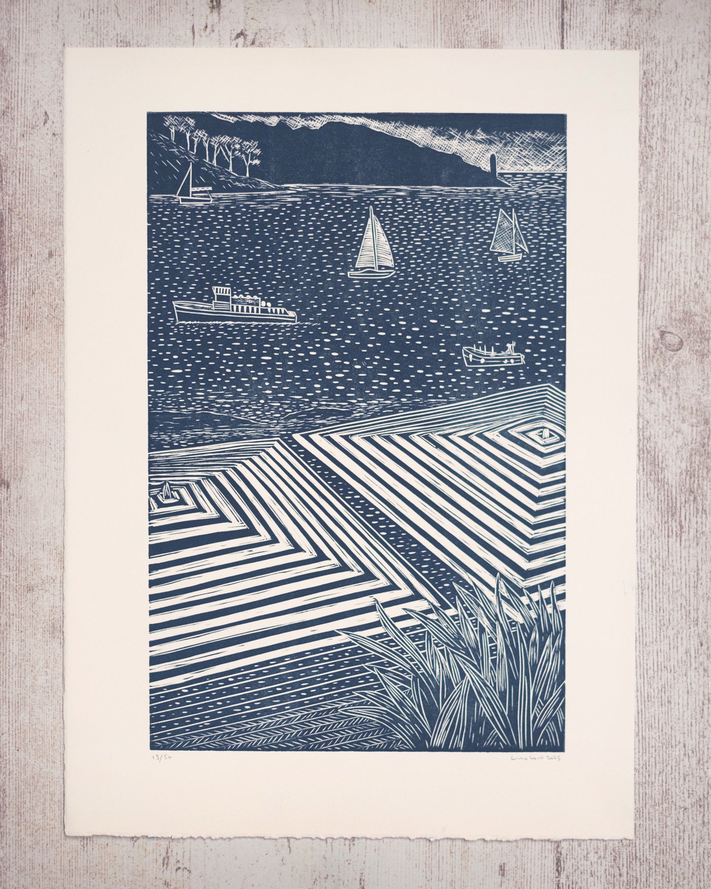 View from Hotel Lino Prints | Lino Lord