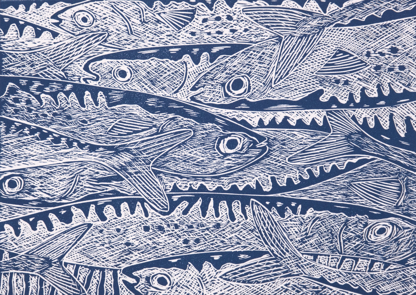 Head or Tails Limited Edition Lino Print