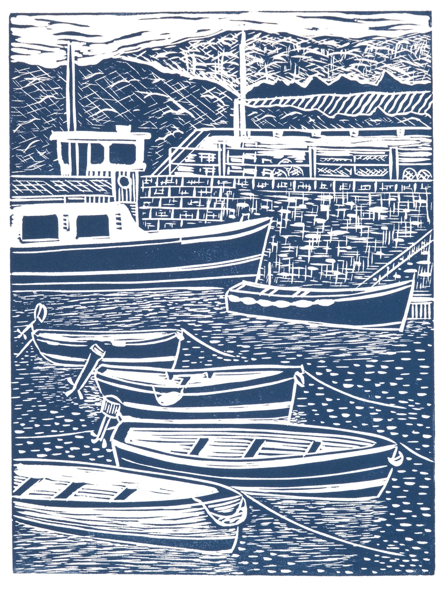 Coming or Going, St Mawes Ferry - Test Print