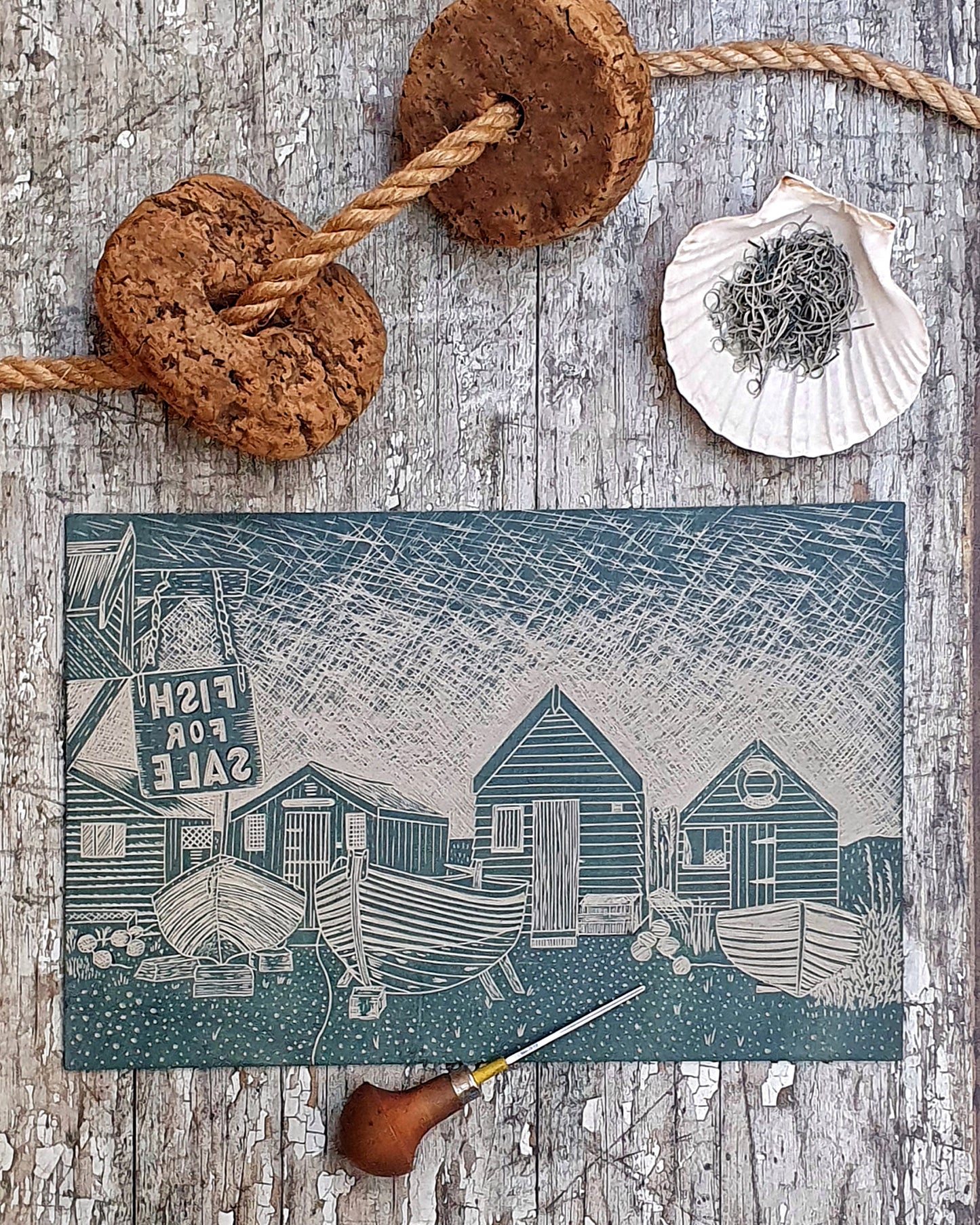 Coastal Lino Prints | Coastal Interior Prints | Lino Lord