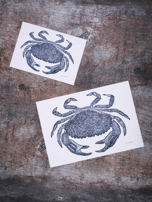 Brown Crab Digital Print