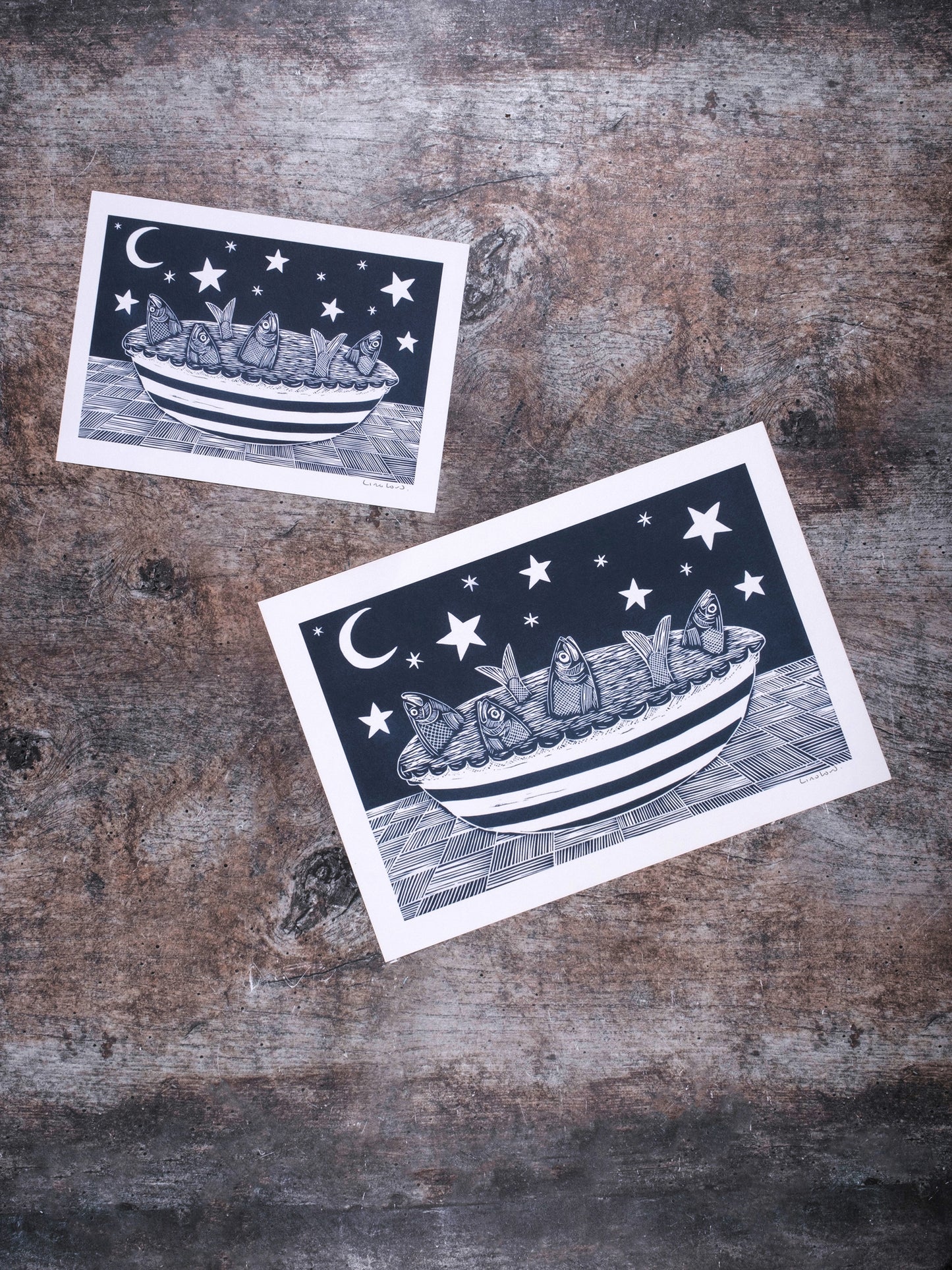 Stargazy Pie Digital Print