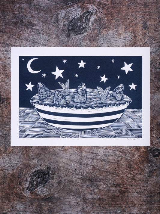 Stargazy Pie Digital Print