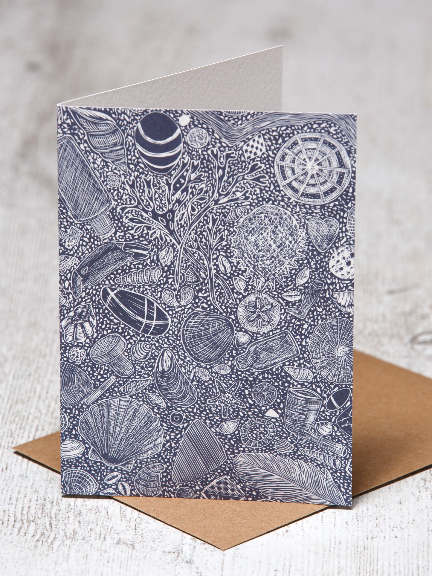 Hidden Beach Finds A6 Greeting Card