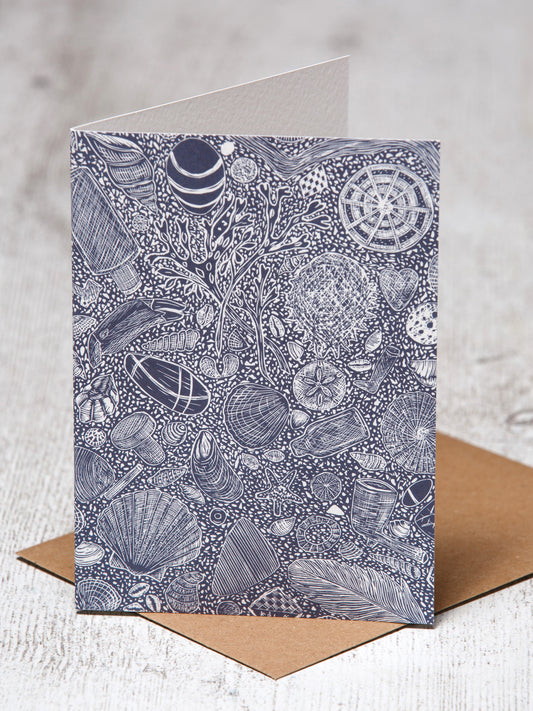 Hidden Beach Finds A6 Greeting Card
