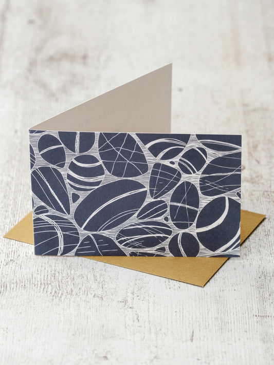 Pebbles on the Shore A6 Greeting Card