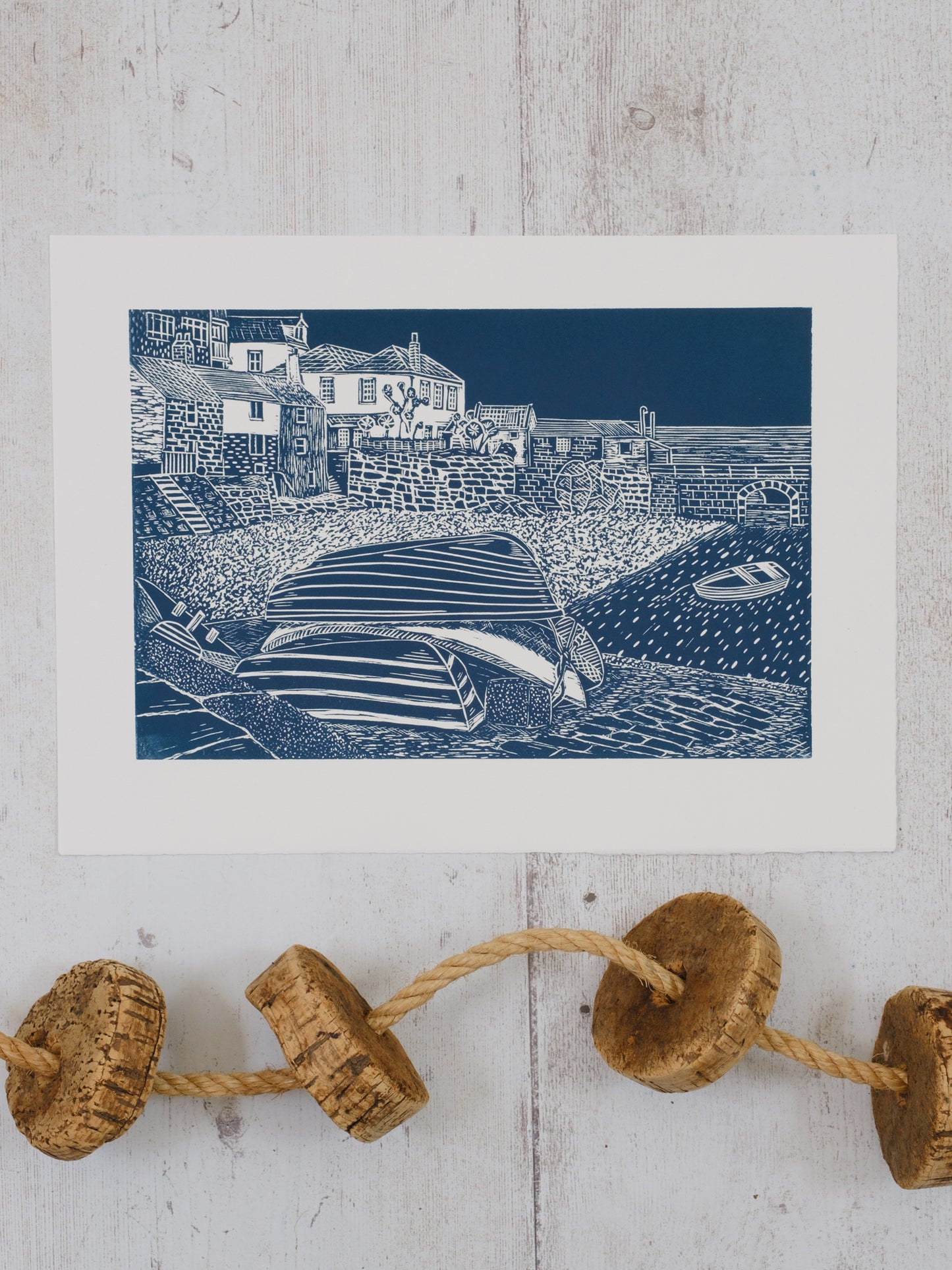 View Towards Harbour Sand, St Ives - Test Print