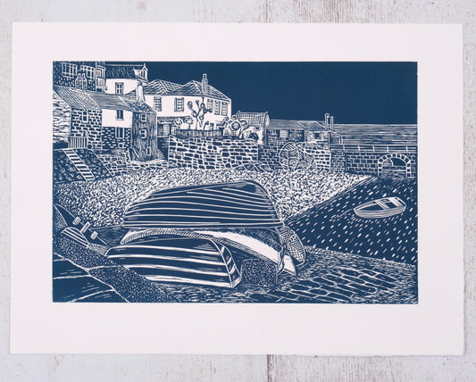 View Towards Harbour Sand, St Ives - Test Print