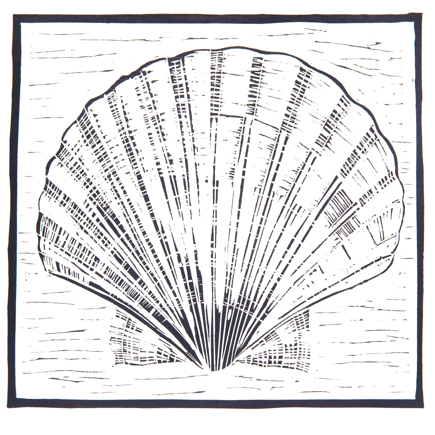 Scallop Shell Greeting Card