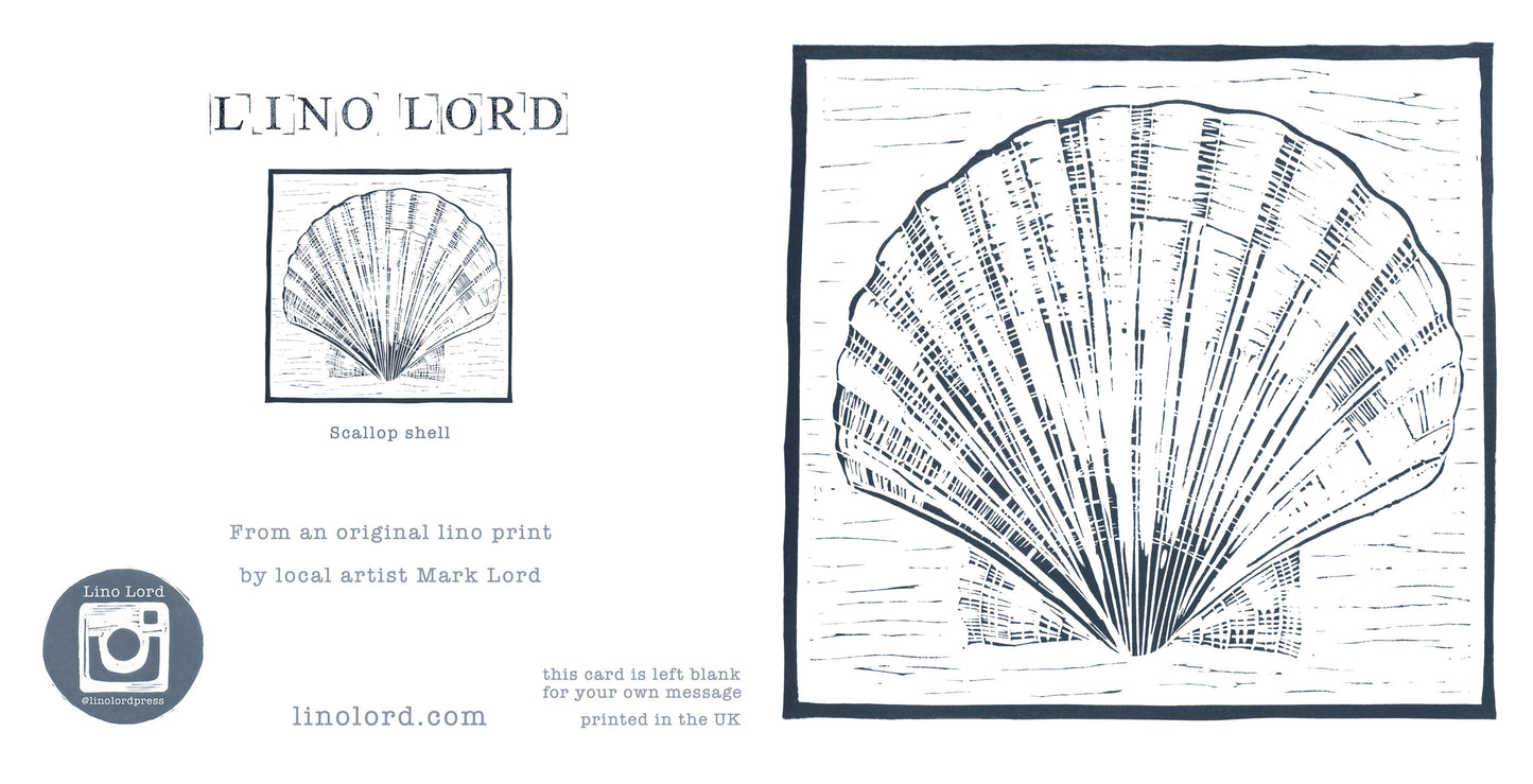 Scallop Shell Greeting Card